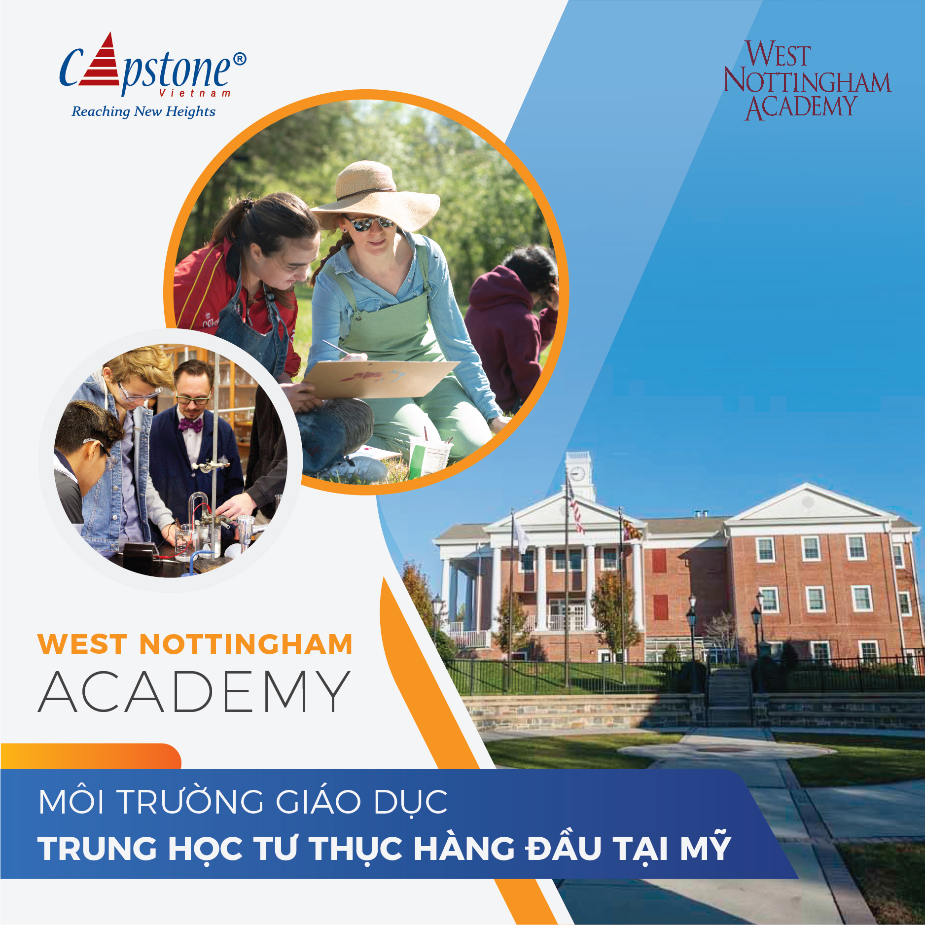 West Nottingham Academy - Môi trường giáo dục trung học tư thục hàng đầu tại Mỹ